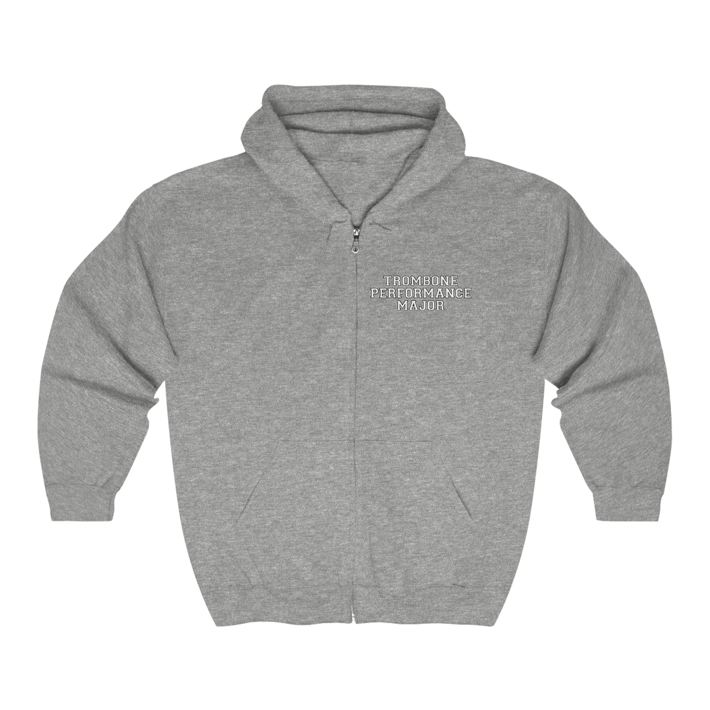 Trombone Performance Major - Zip Hoodie