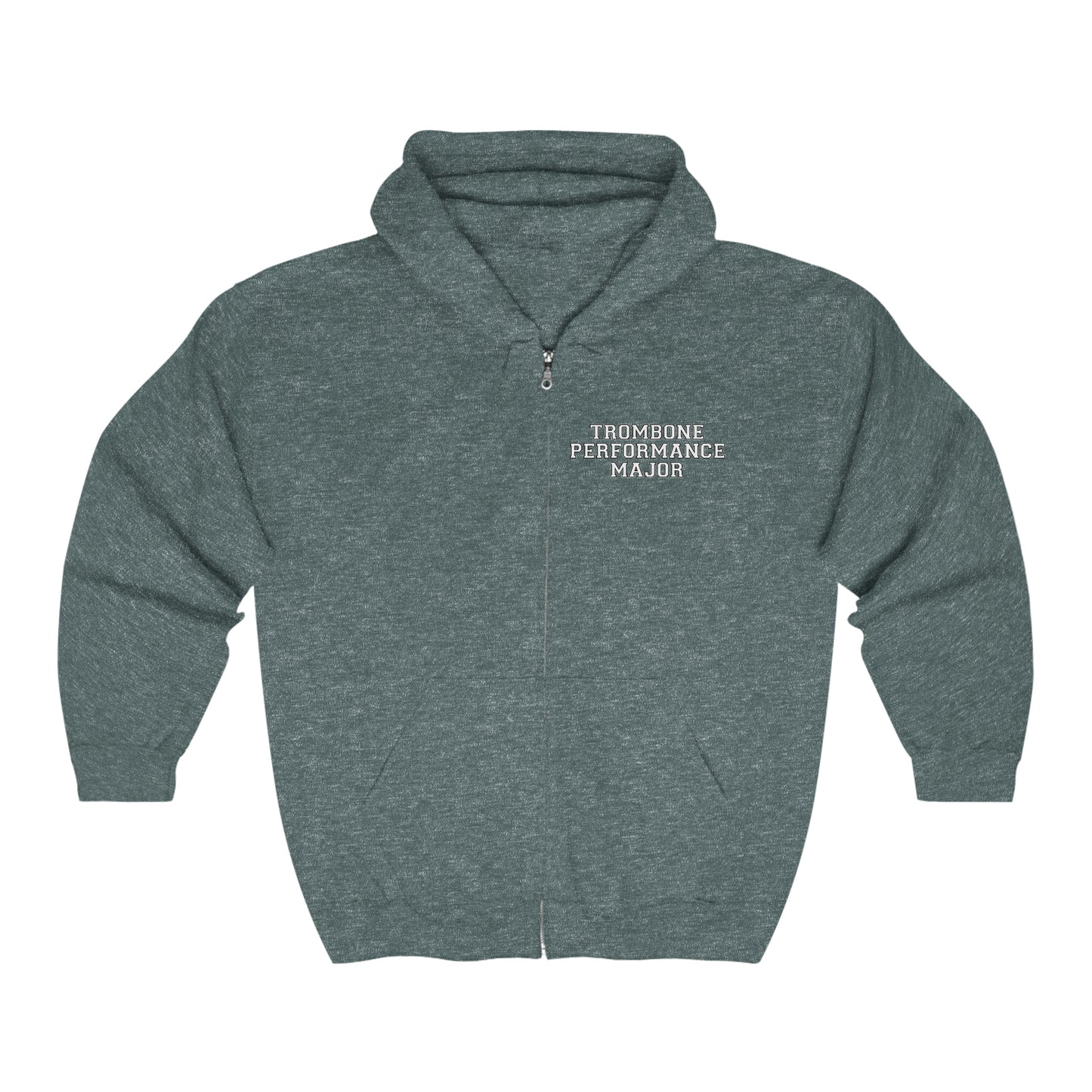 Trombone Performance Major - Zip Hoodie