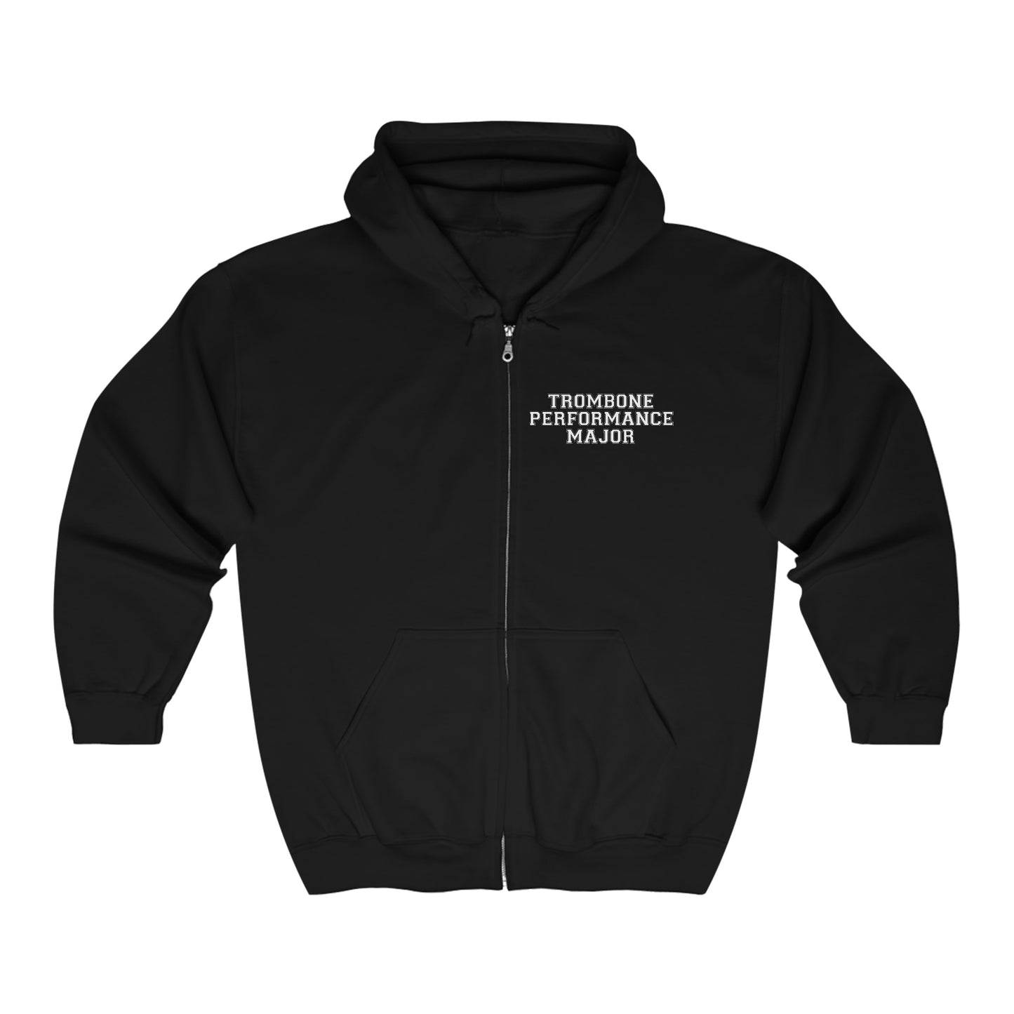 Trombone Performance Major - Zip Hoodie