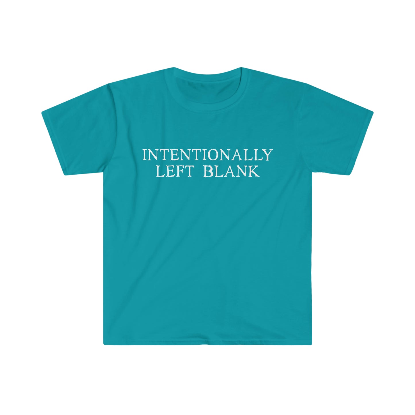 Intentionally Left Blank - Soft Tee
