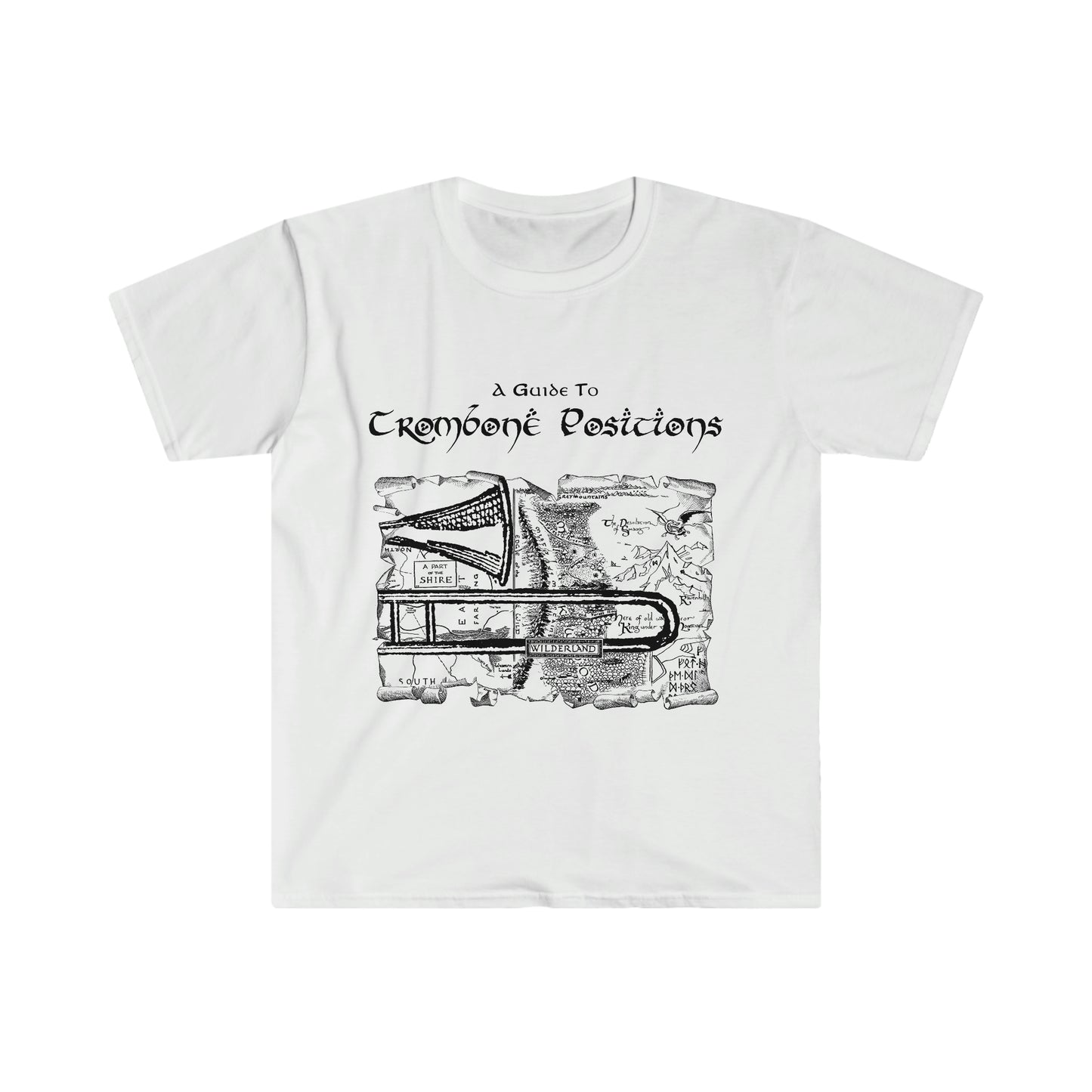 A Guide To Trombone Positions - Soft Tee