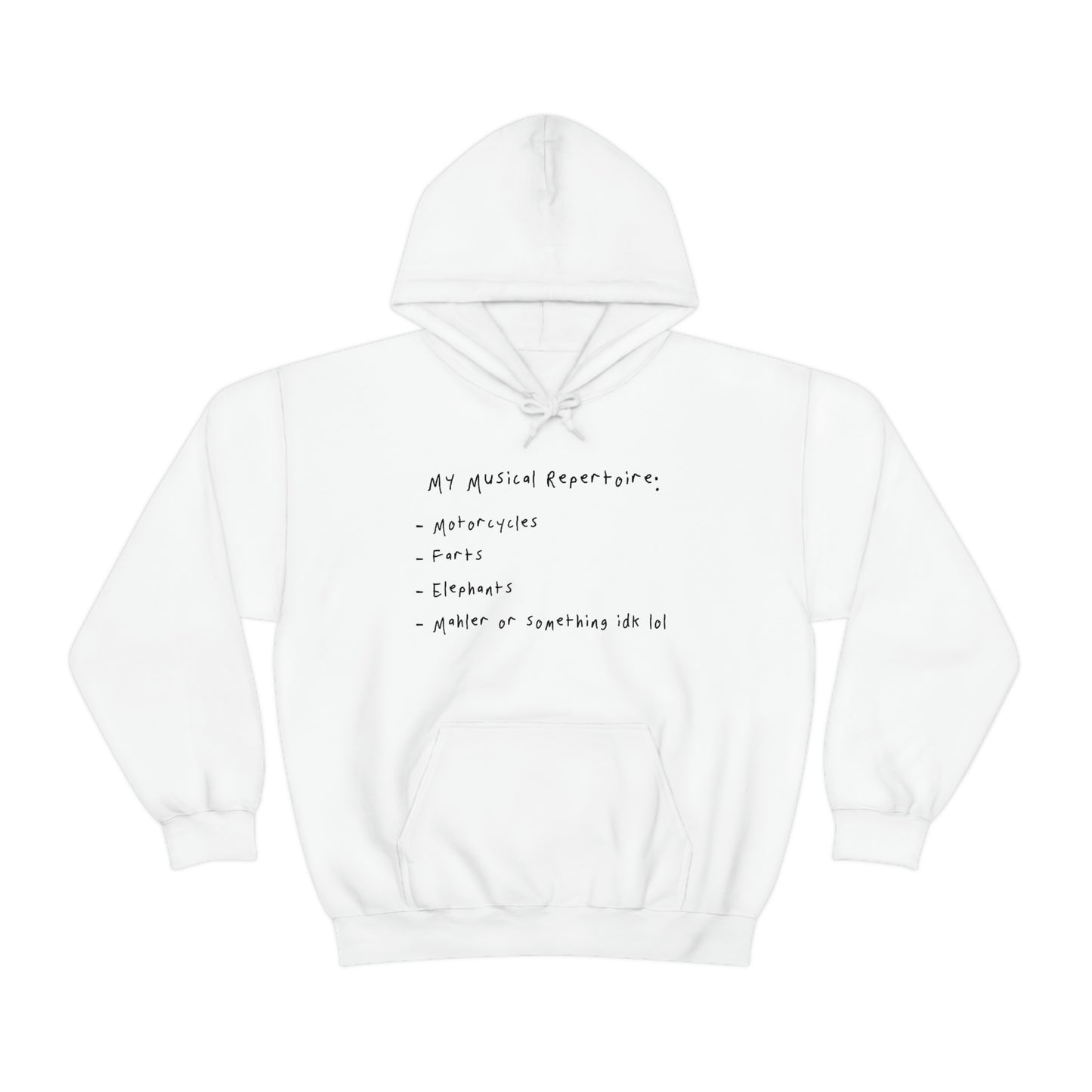 My Musical Repertoire - Sweatshirt Hoodie