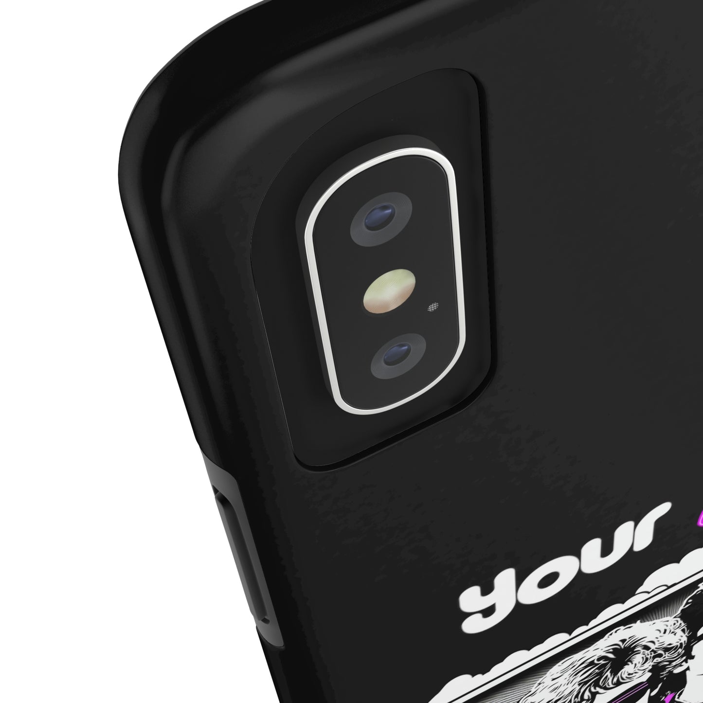 Your Gliss Is On My List - Phone Case (Black)