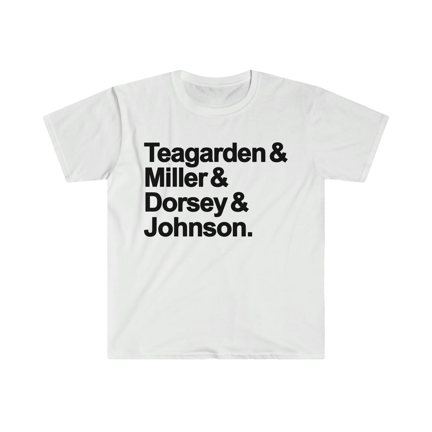 Teagarden & Miller & Dorsey & Johnson - Soft Tee