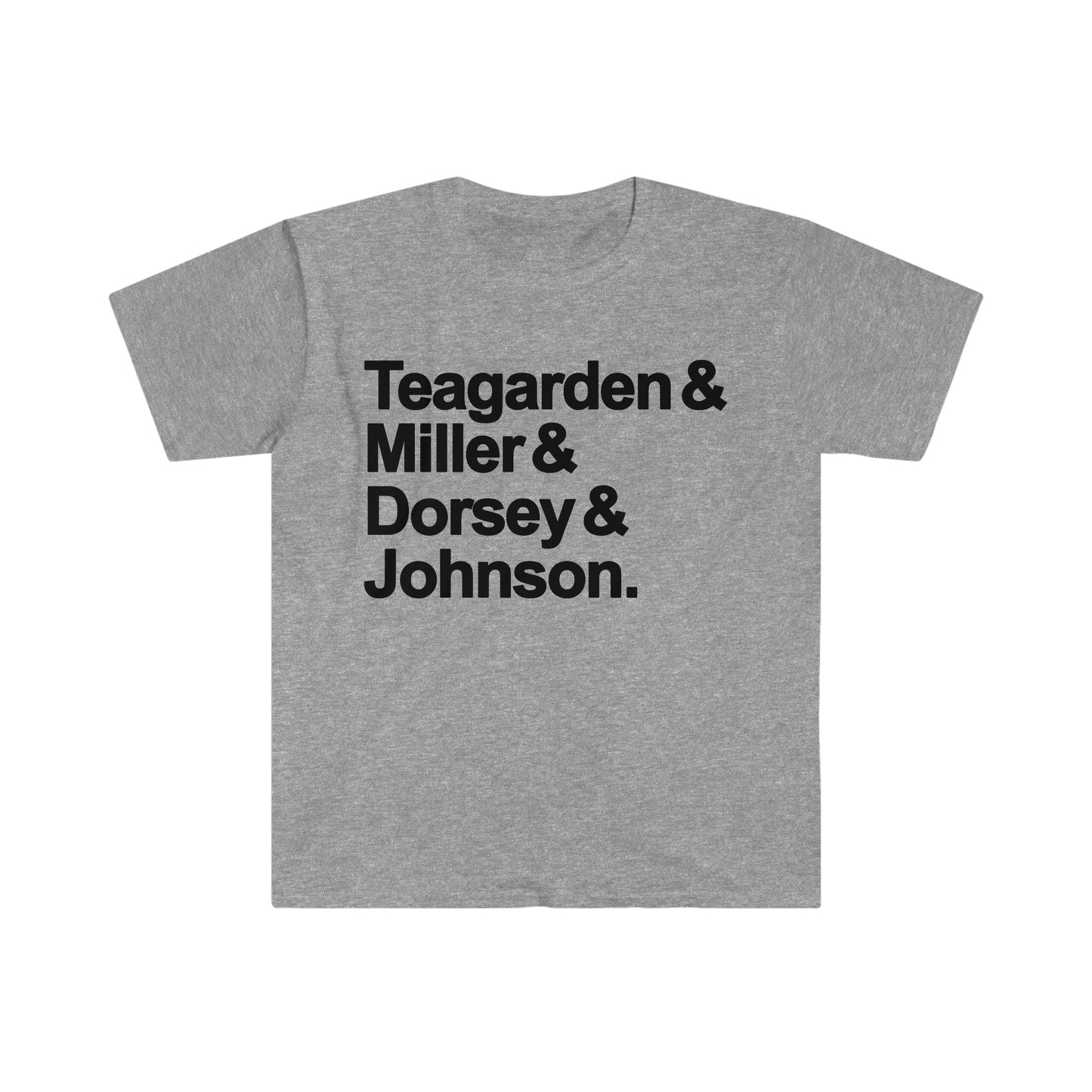 Teagarden & Miller & Dorsey & Johnson - Soft Tee